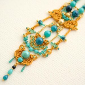 Mosaic Beaded Necklace
