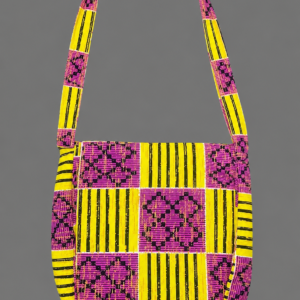 Crossbody Bag - Yellow pink Tote bag