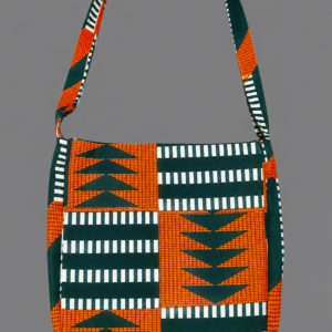 Crossbody Bag - Orange Green