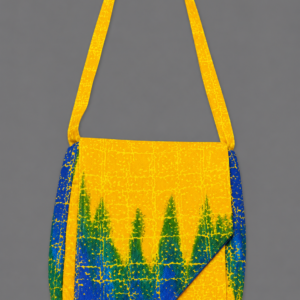 Crossbody Bag - Yellow Green blue
