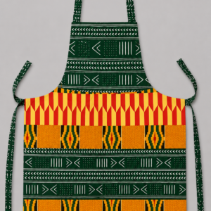 Orange pattern Apron